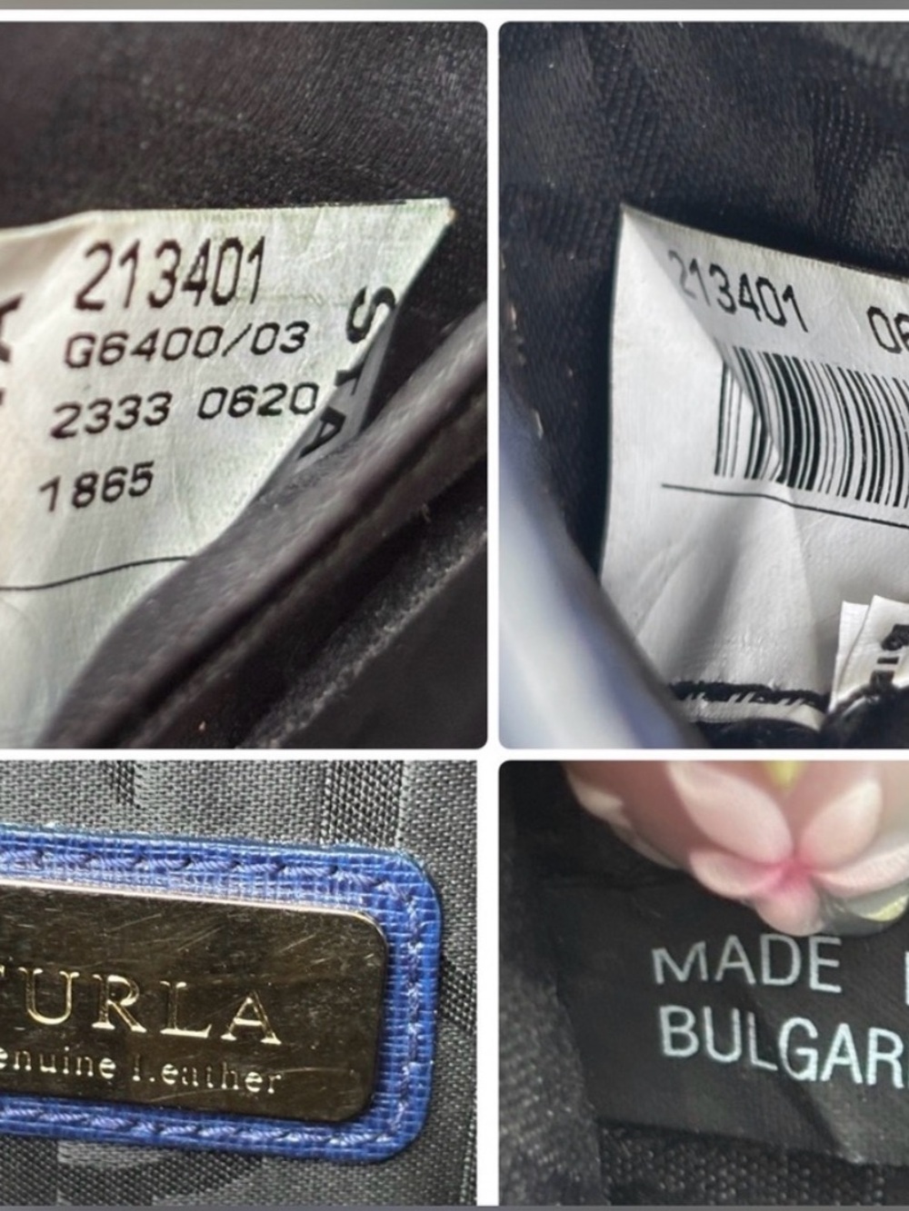 Furla Classic Navy Metropolis Mini Crossbody Bag with Chain Strap - Picture 11 of 11